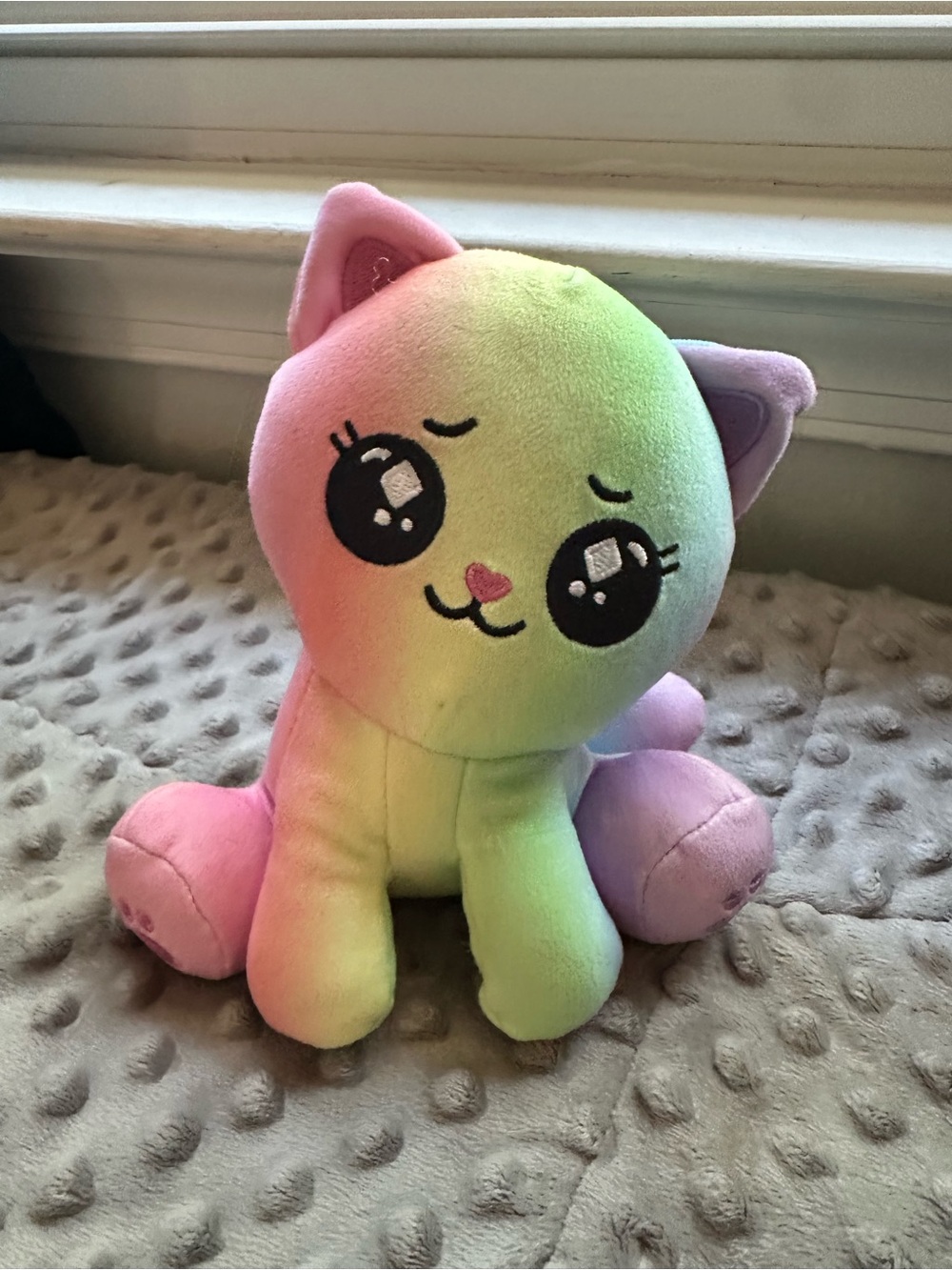 Plush Rainbow Cat Plushie Moriah Elizabeth